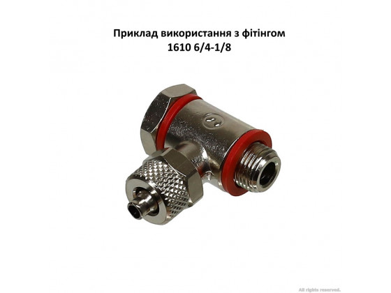 Фітінг болт-з'єднувач Camozzi 1631 01-1/8
