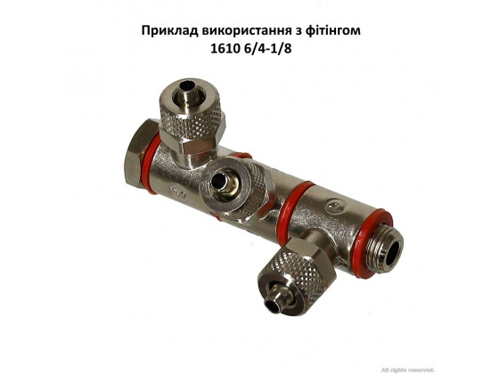 Фітінг трирівневий болт Camozzi 1631 03-1/8