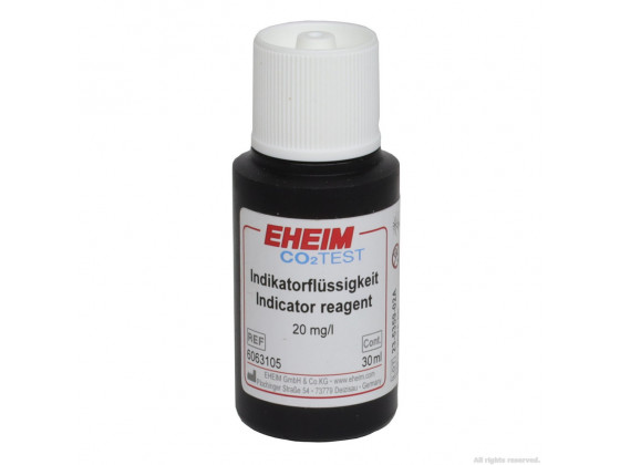 Реагент для дропчекеров Eheim CO2 Indicator reagent 20mg/l 30мл.