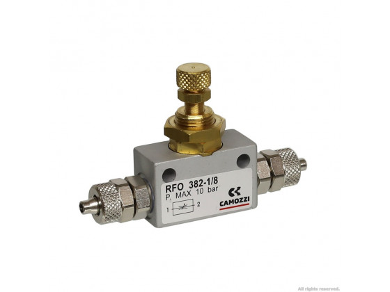 Регулятор подачи CO2 Camozzi RFO 382 4/6мм