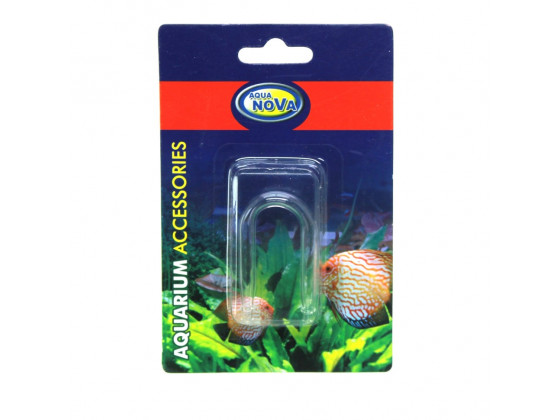 Стеклянное колено Aqua Nova 4х15мм