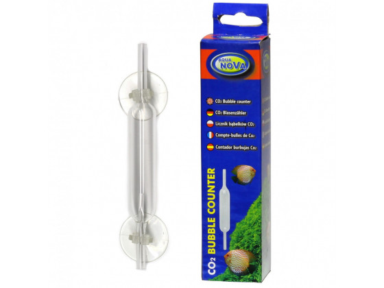 Стеклянный счетчик пузырей Aqua Nova