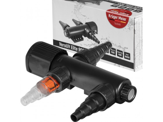 Стерилізатор Kruger Meier VeroUV Elite 900 9W для акваріумів до 450 л і ставків до 8000 л