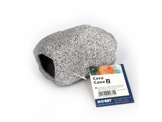Декорация пещеры-укрытия для рыб и креветок Hobby Cera Cave 2 12x7,5x9 см