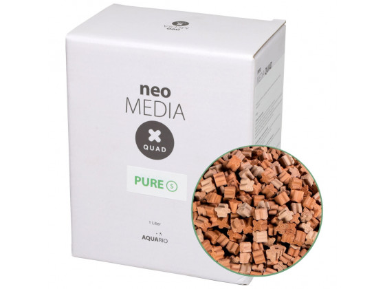 Наполнитель для биофильтрации с нейтральным pH Aquario Neo Media Pure S Premium 1 л