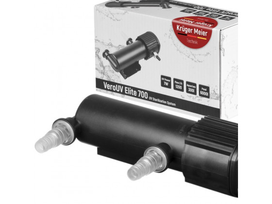 Стерилізатор Kruger Meier VeroUV Elite 700 7W для акваріумів до 300 л і ставків до 6000 л