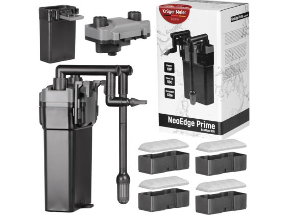 Зовнішній навісний фільтр Kruger Meier NeoEdge Prime 800 для акваріумів 30–90 л