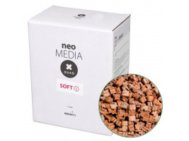 Наполнитель для биофильтрации с понижением pH Neo Media Soft S Premium Quad 1 л