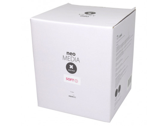 Наполнитель для биофильтрации с понижением pH Aquario Neo Media Soft S Premium Quad 5 л