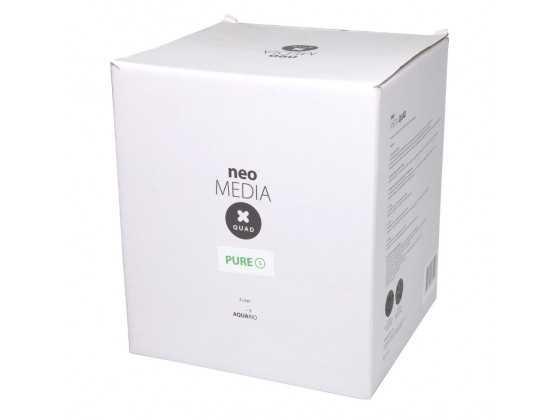 Наполнитель для биофильтрации с нейтральным pH Aquario Neo Pure S Premium Quad 5 л