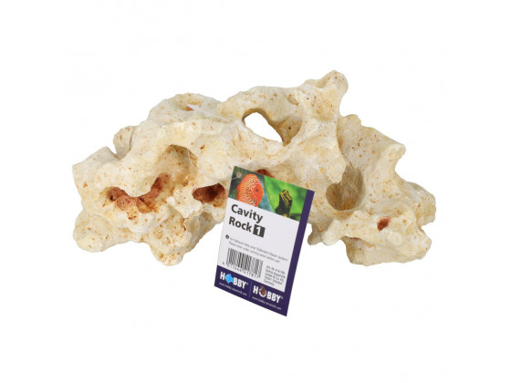 Декорація камінь з отворами Hobby Cavity Rock 1 22x11.5x12см