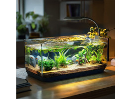 Світильник LED Kruger Meier Velluto S-Line Black 7W для акваріумів 10-40 літрів з рослинами