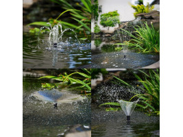 Насос-фонтан с двойным фильтром Kruger Meier FusionX 1200 для декоративного пруда 3-в-1