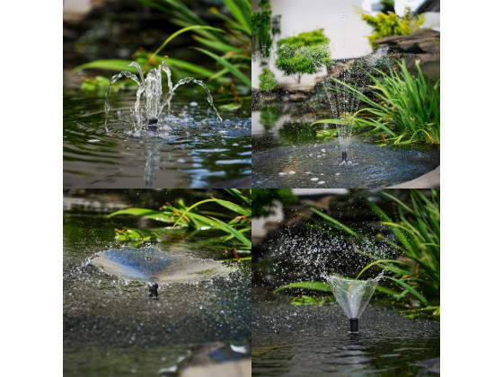 Насос-фонтан с двойным фильтром Kruger Meier FusionX 1200 для декоративного пруда 3-в-1