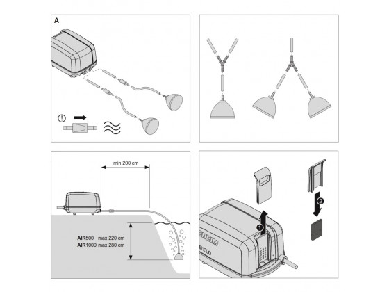 Компрессор для пруда Eheim AIR1000