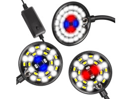 Світильник LED Kruger Meier Velluto S-Line Black 7W для акваріумів 10-40 літрів з рослинами