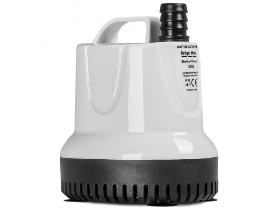 Помпа подъемная с низким погружением Kruger Meier ClearGenix 3200 л/г для фонтанов, аквариумов, емкостей