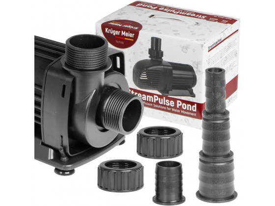 Энергоэффективный насос для пруда Kruger Meier StreamPulse Pond 4000 л/час с защитой