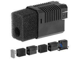 Насос-фонтан с двойным фильтром Kruger Meier FusionX 1200 для декоративного пруда 3-в-1