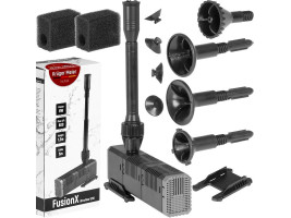 Насос-фонтан с двойным фильтром Kruger Meier FusionX 1200 для декоративного пруда 3-в-1