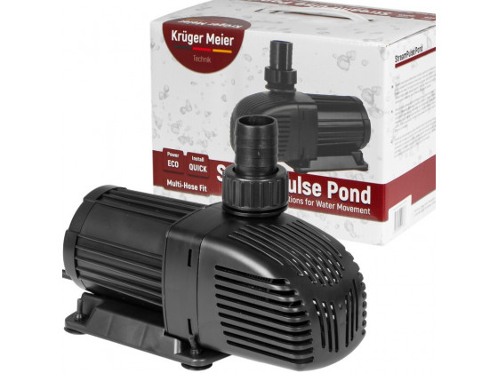 Энергоэффективный насос для пруда Kruger Meier StreamPulse Pond 10000 л/час с защитой