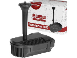 Фонтан-фильтр для пруда Kruger Meier FountainPure 4000 – 3 в 1: насос, фильтр, фонтан