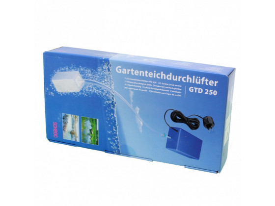 Компрессор ставочный Schego GTD 250 (600) 12В с распылителем и трансформатором для аэрации водоема