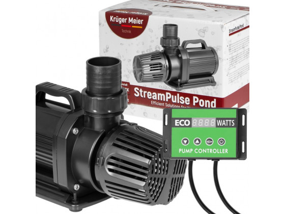 Энергоэффективный насос для пруда Kruger Meier StreamPulse Pond 20000 л/ч с контроллером