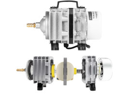 Компрессор Kruger Meier OxyPure Breeze 2400 для пруда 1200 л/ч с распределителем на 6 выходов