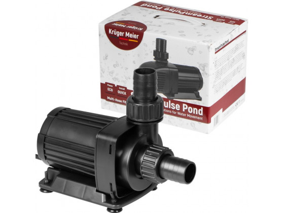 Энергоэффективный насос для пруда Kruger Meier StreamPulse Pond 13000 л/час с защитой