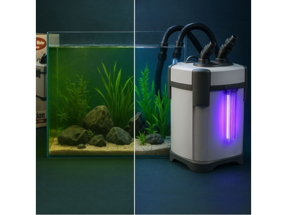 Наружный фильтр Kruger Meier Fluxion Elite 1000 UVC PRO для аквариумов 80-180 литров