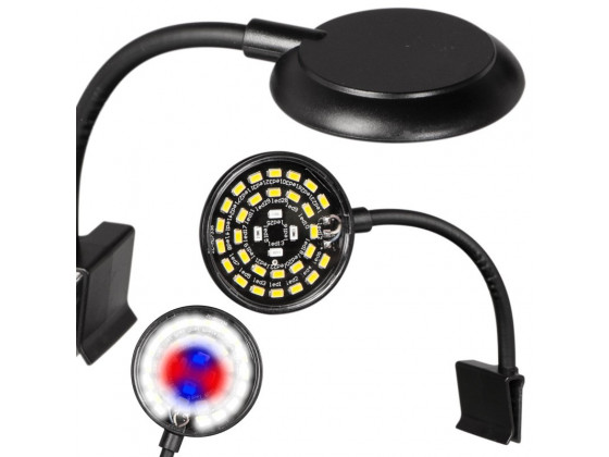 Світильник LED Kruger Meier Velluto S-Line Black 7W для акваріумів 10-40 літрів з рослинами