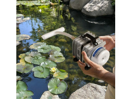 Компрессор Kruger Meier OxyPure Breeze 2400 для пруда 1200 л/ч с распределителем на 6 выходов