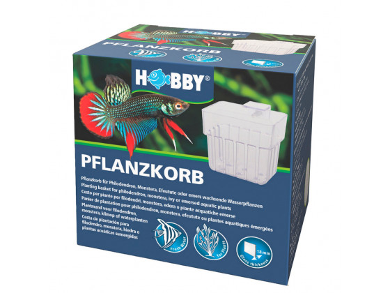 Контейнер для выращивания растений в аквариуме Hobby Plant basket 8×9×8см