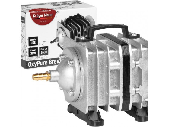 Компрессор Kruger Meier OxyPure Breeze 4800 для пруда 2400 л/ч с распределителем на 6 выходов