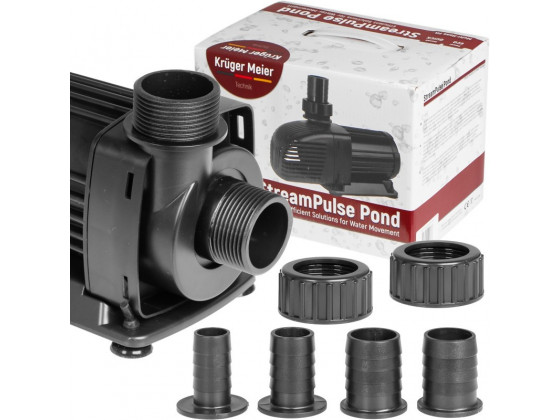 Энергоэффективный насос для пруда Kruger Meier StreamPulse Pond 8000 л/час с защитой