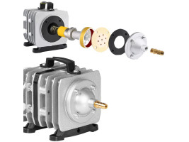 Компрессор Kruger Meier OxyPure Breeze 4800 для пруда 2400 л/ч с распределителем на 6 выходов