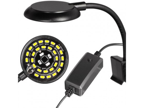 Світильник LED Kruger Meier Velluto S-Line Black 7W для акваріумів 10-40 літрів з рослинами