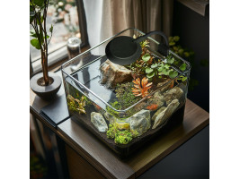 Світильник LED Kruger Meier Velluto S-Line Black 7W для акваріумів 10-40 літрів з рослинами