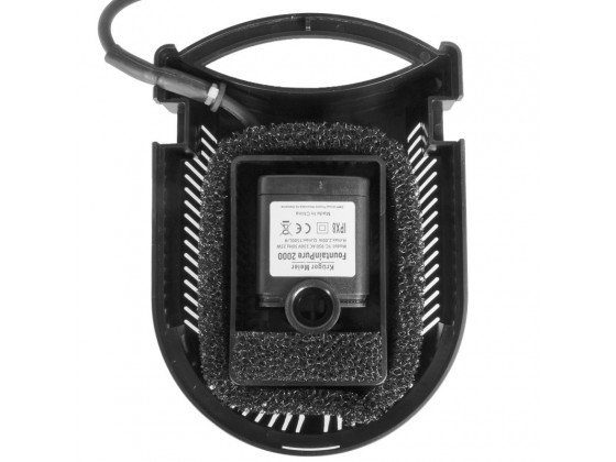 Фонтан-фильтр для пруда Kruger Meier FountainPure 2000 – 3 в 1: насос, фильтр, фонтан