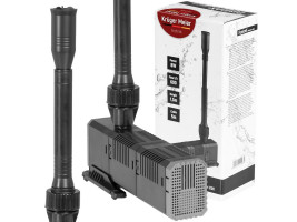 Насос-фонтан с двойным фильтром Kruger Meier FusionX 1200 для декоративного пруда 3-в-1