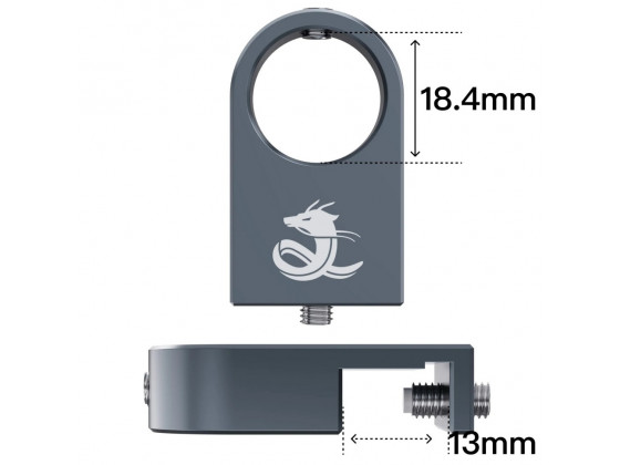 Держатель для трубок 17мм Chihiros Metal Pipe Clamp 17мм