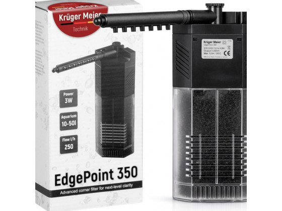 Внутренний фильтр Kruger Meier EdgePiont 350 для аквариумов 10-50 литров