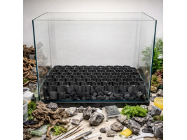 Решетка под грунт Kruger Meier Hardscape Grid 60x40 см для защиты дна аквариум