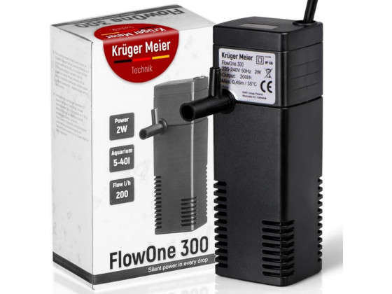 Внутренний фильтр Kruger Meier FlowOne 300 для аквариумов 5-40 литров