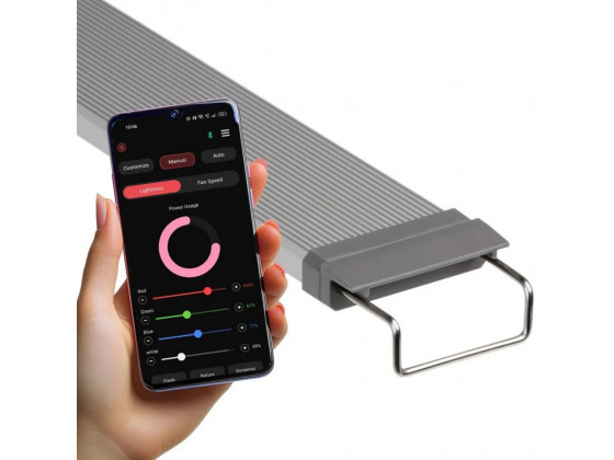 Светильник Chihiros W Series W120 WRGB LED 68 Вт, 5720 лм, IP67 для аквариума 112-132 см, Bluetooth