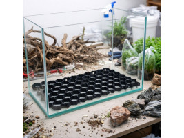 Решетка под грунт Kruger Meier Hardscape Grid 60x40 см для защиты дна аквариум