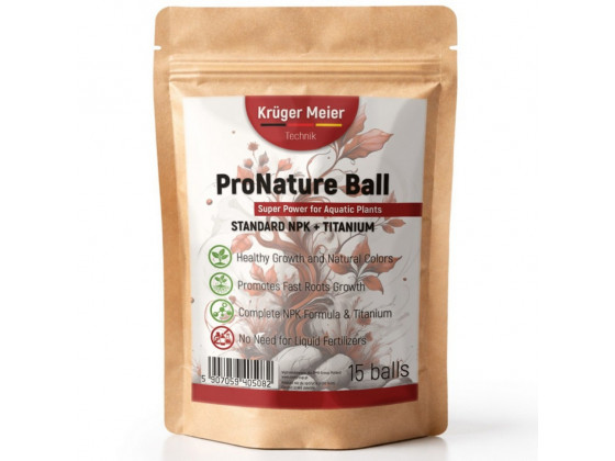Питательные шарики Kruger Meier ProNature Ball 15 для аквариумных и террариумных растений