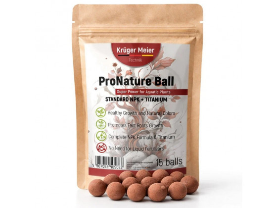 Питательные шарики Kruger Meier ProNature Ball 15 для аквариумных и террариумных растений