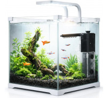Аквариум комплект Kruger Meier Shrimp!One Pro 30 белый 15 л. 24x25x26.5 см